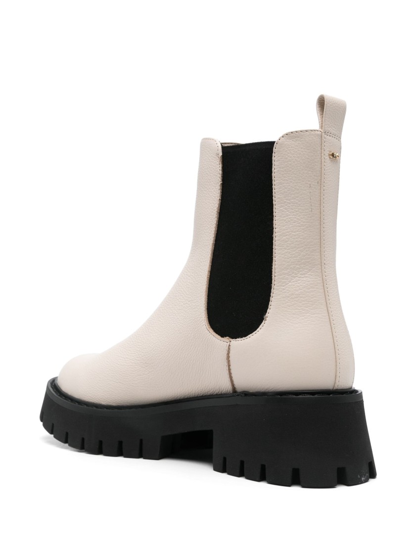 Michael Kors Asher Flat Bootie In Neutral