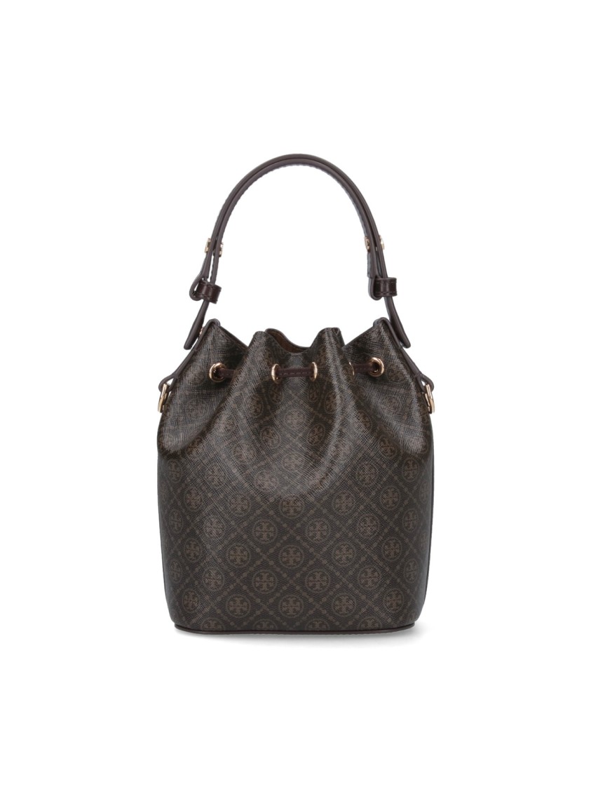Tory Burch Mini Bucket Bag "t Monogram"