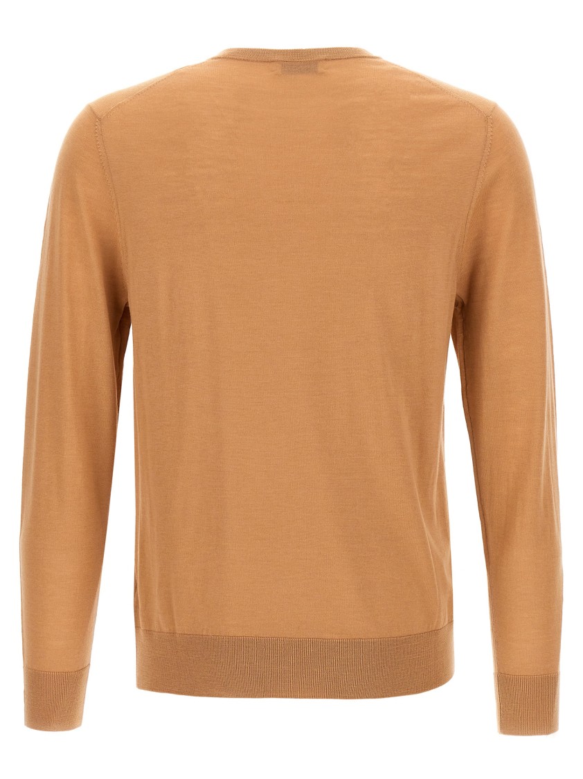 Ballantyne R Neck Sweaters And Cardigans In Brown