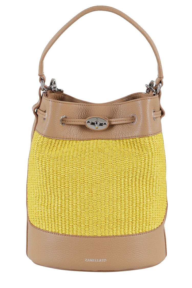 Zanellato Monda` Vimini Bucket Bag