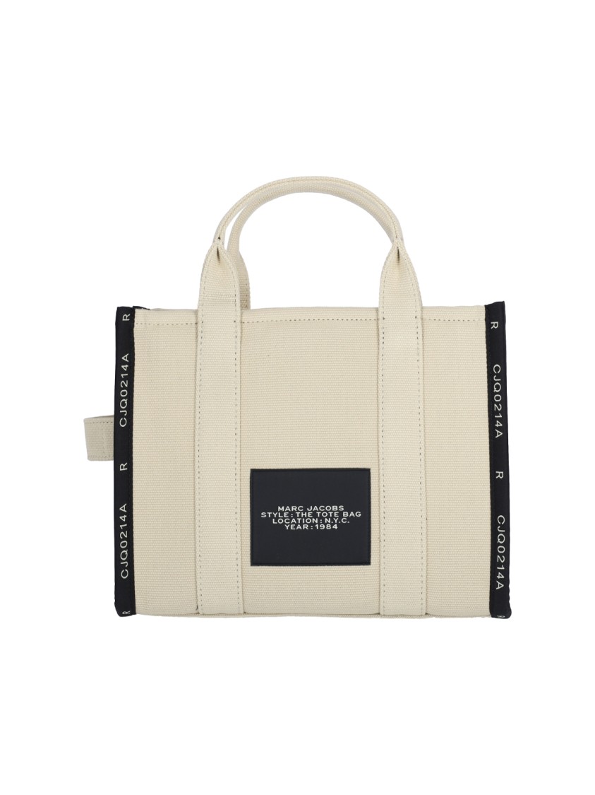 Marc Jacobs Structured Jacquard Medium Tote With Removable Strap