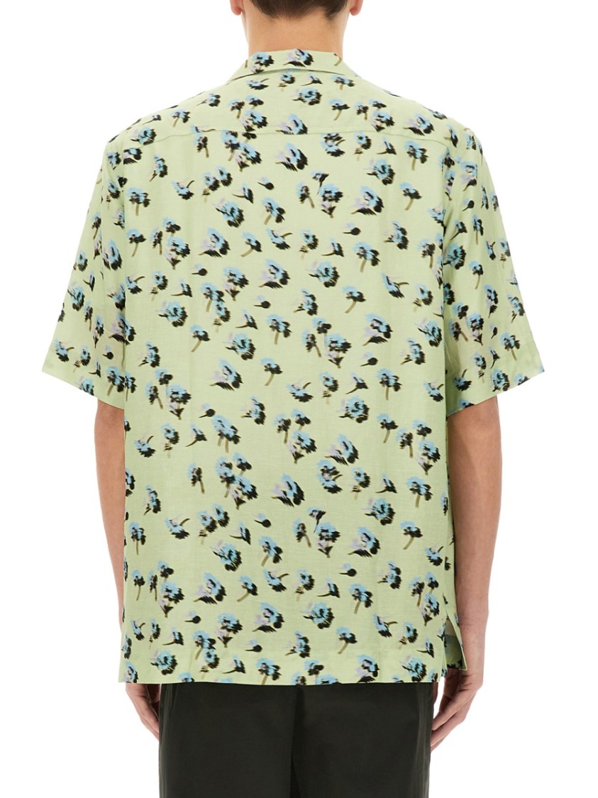 Shop Paul Smith Bowling Shirt In Multicolor