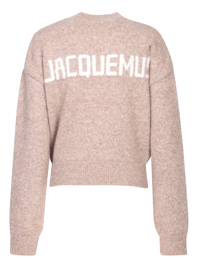 Jacquemus Knit Sweater With Classic Crew Neck And Long Sleeves