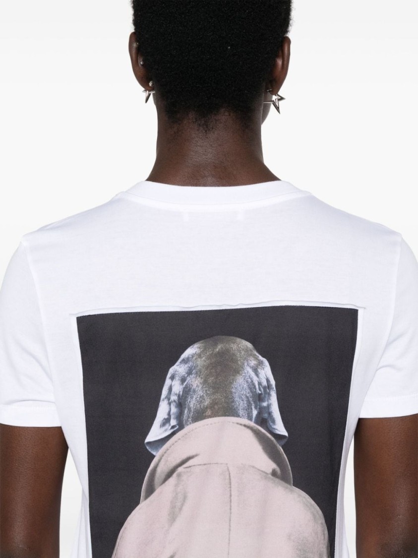 Shop Max Mara Classic White T-shirt