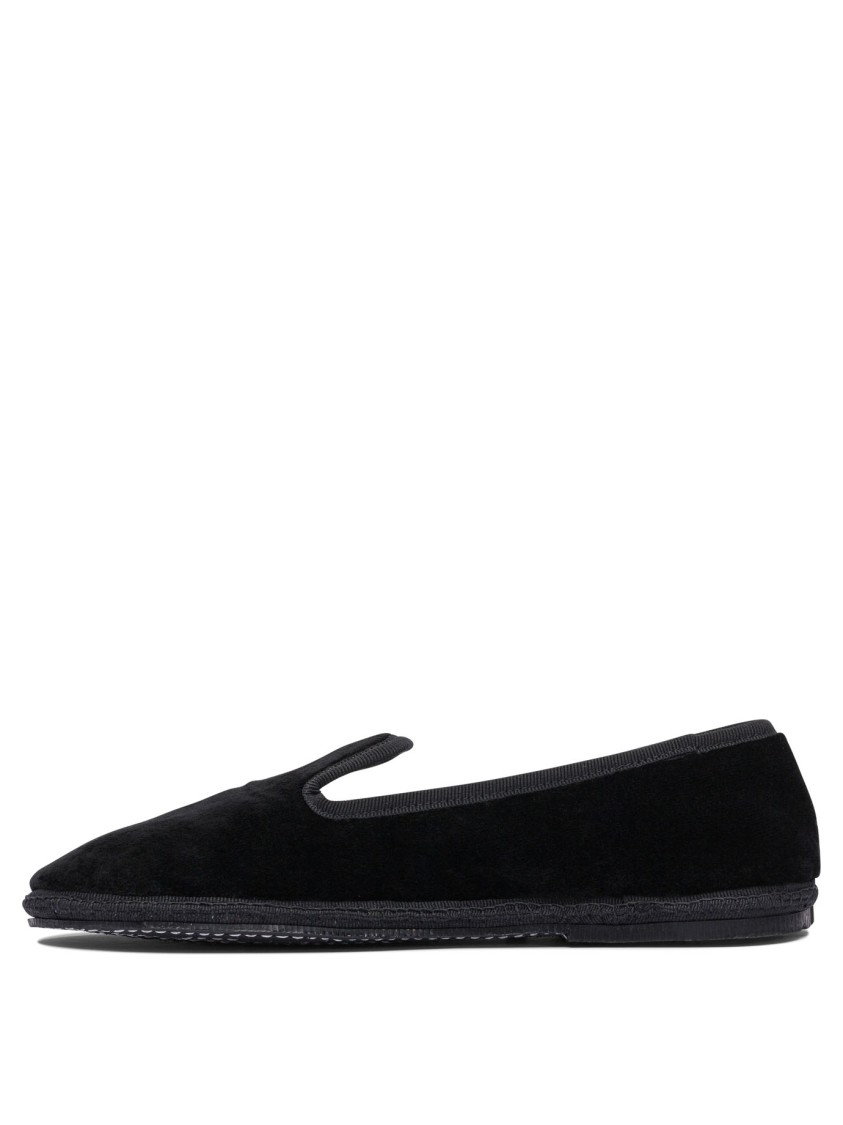 Sentier Di Segantin Roberta Black Loafers With Plush Interior And Durable Sole In Black