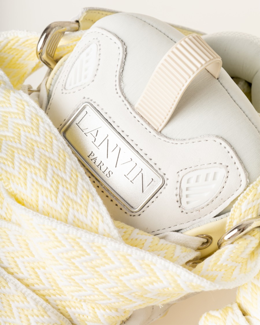 Lanvin The Curb Sneaker In Neutral