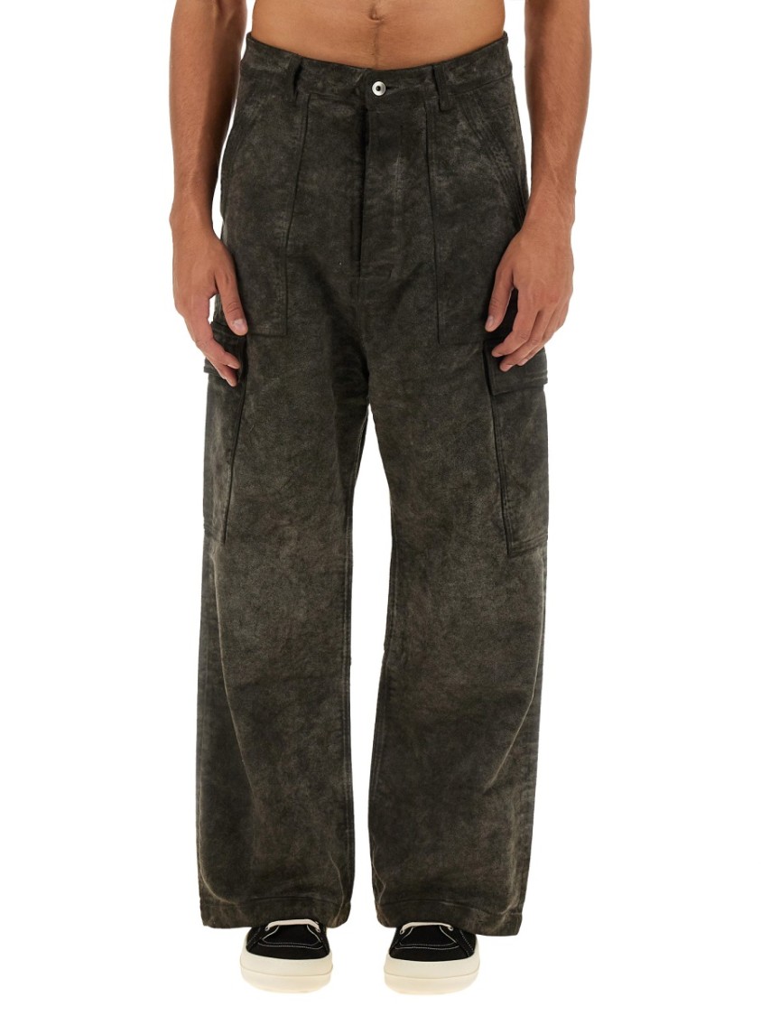 Rick Owens Drkshdw Drkshdw By Rick Owens Cargo Pants In Black