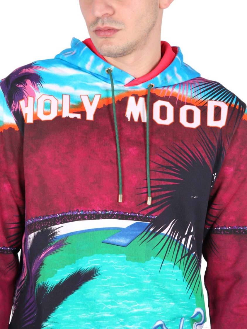 【送料&関税込】Etro California Print Sweatshirt Etro Men California Print Sweatshirt In Multicolour | ModeSens