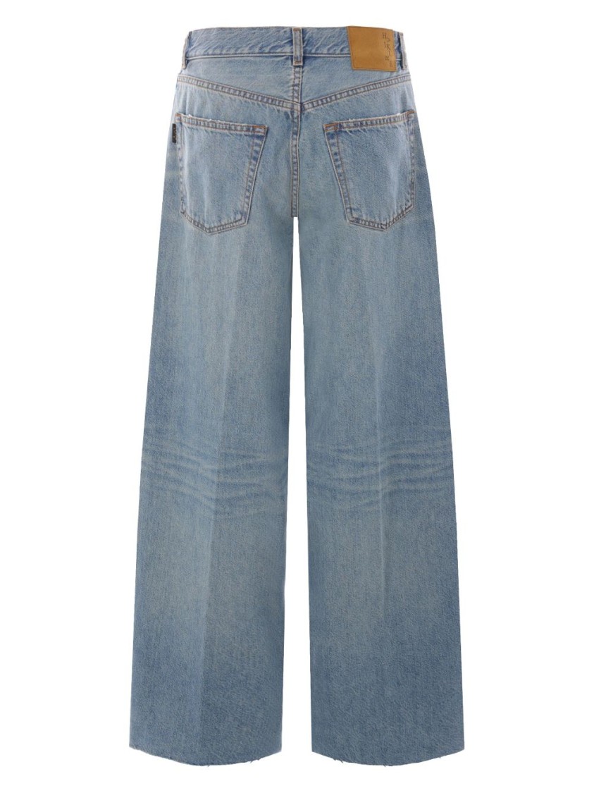 Haikure Flora Mediterranean Blue Jeans Light Blue In Grey