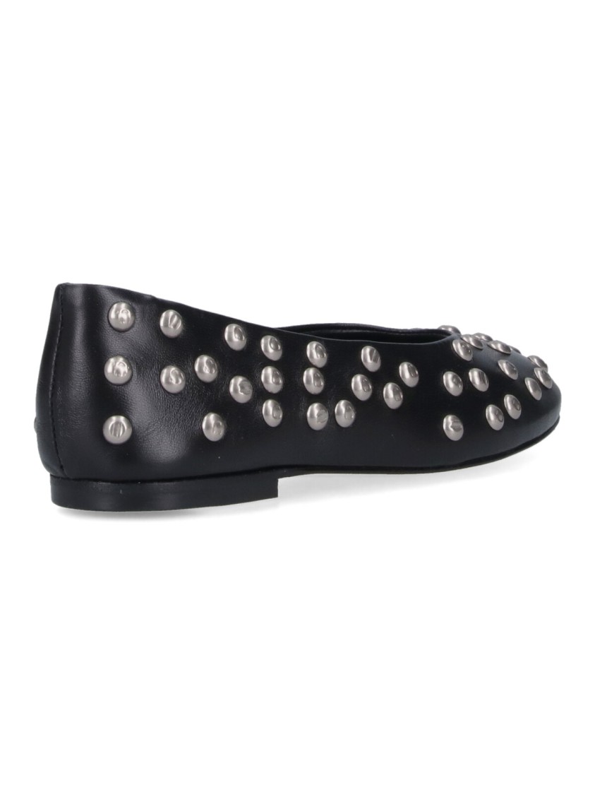 Shop Gimaguas Ballerinas With Studs – Black
