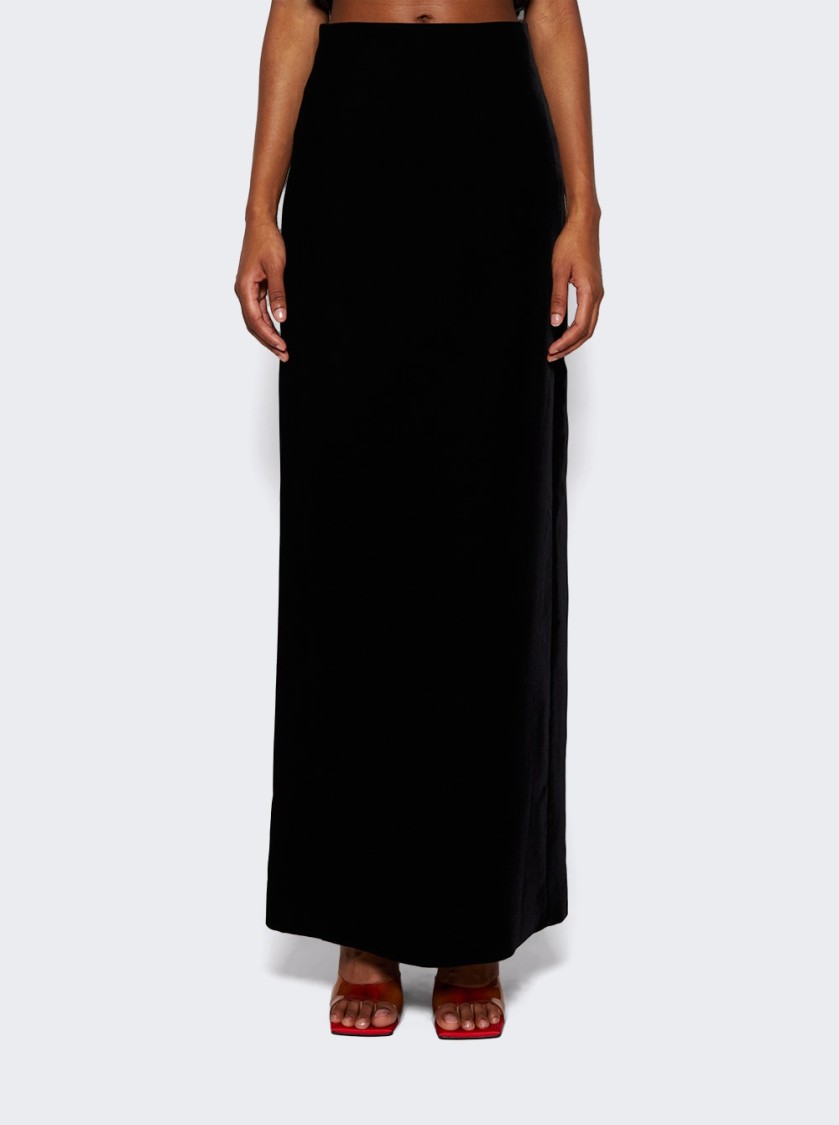 Shop Wardrobe.nyc Velvet Column Skirt