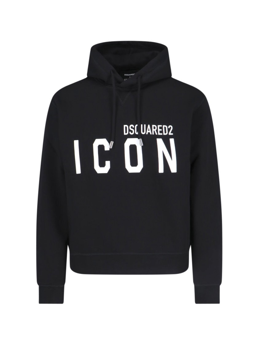 Shop Dsquared2 "icon" Hoodie – Black