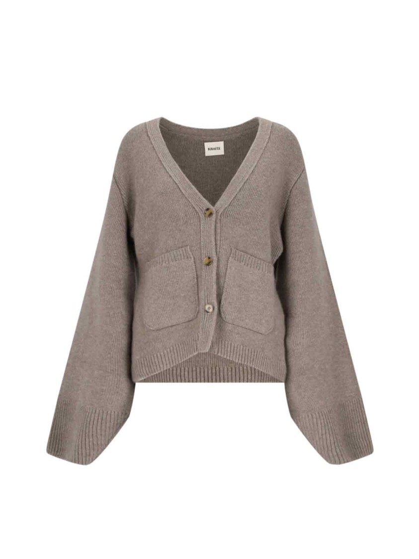 Khaite Scarlet Cashmere-blend Cardigan