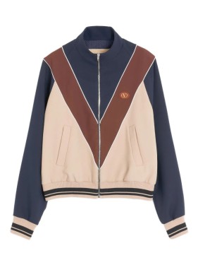 パーカー・フーディ Valentino Color Blocked V-Shape High Collar Sweatshirt Valentino Color Blocked V-Shape High Collar Sweatshirt | THE