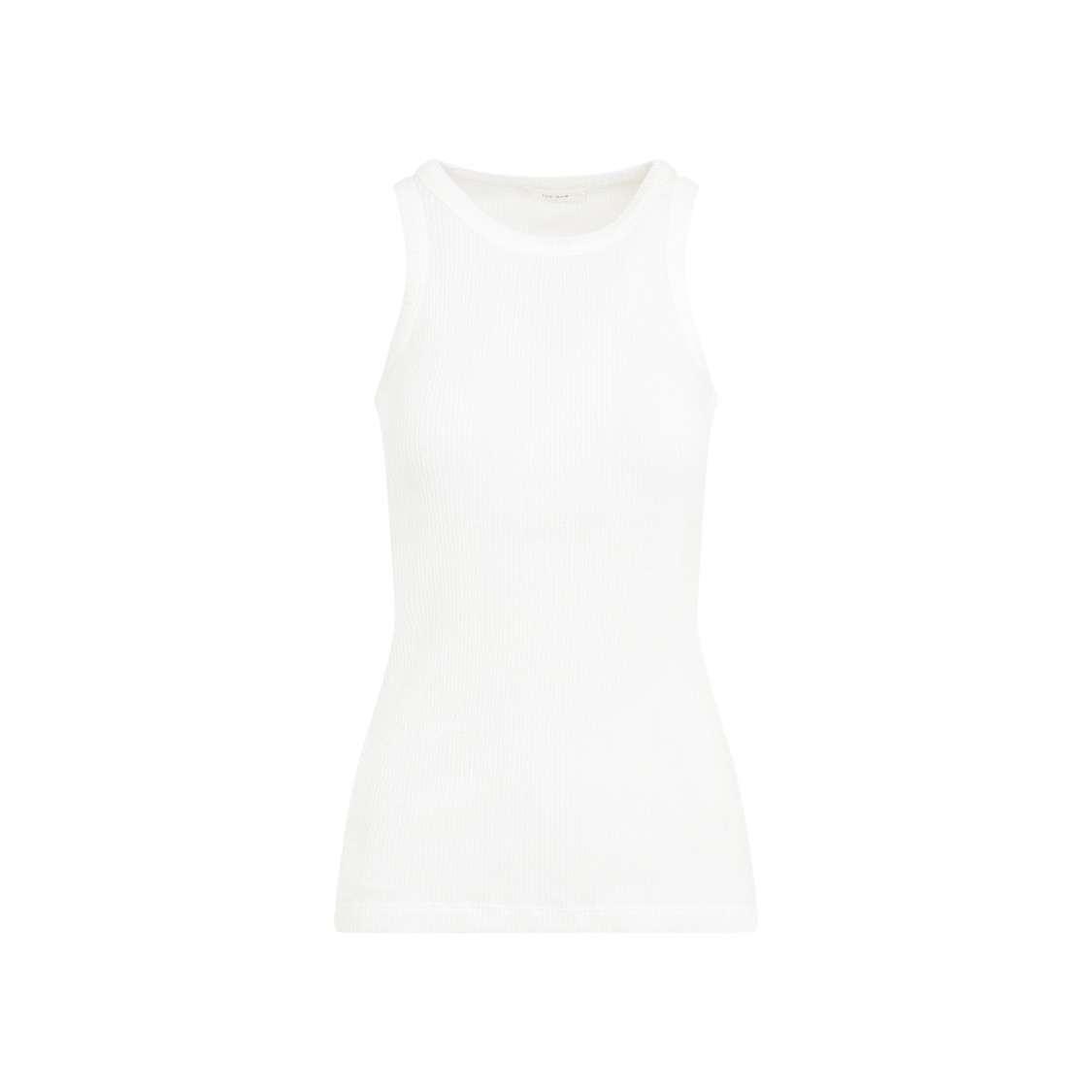 The Row Cotton Ribbed Tank Top With Fit And Versatile Style