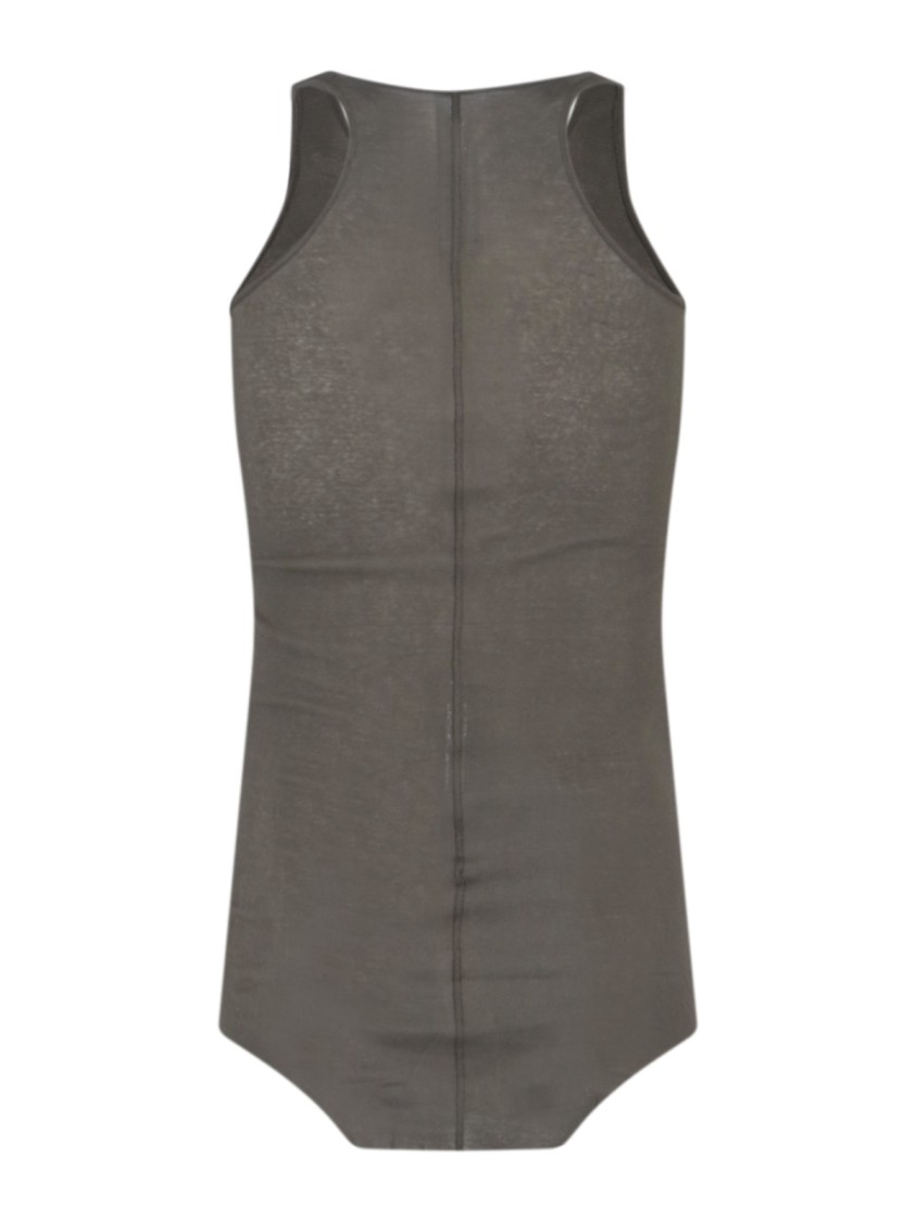 Rick Owens Sleeveless Round Neckline Seam Detailing In Multi