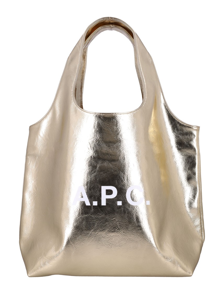 Apc A.p.c. Ninon Tote Bag In Gold