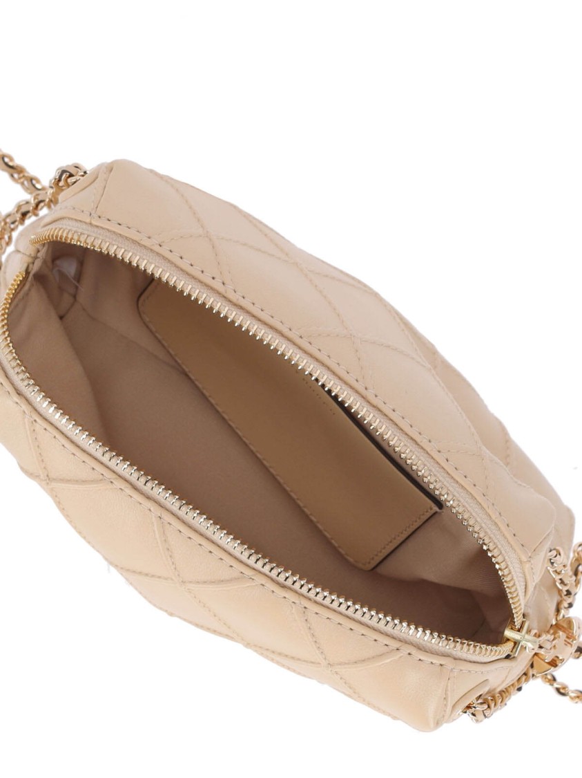 Tory Burch Mini Shoulder Bag "fleming" – Ivory