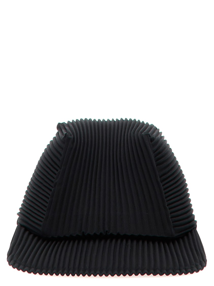 Issey Miyake Homme Plissé  Pleats' Cap In Black