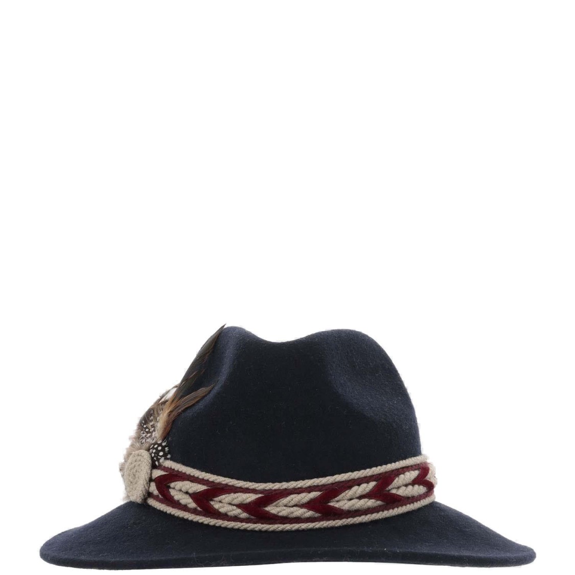 ハット Alexia Alvarez De Toledo Handcrafted Black Wool Hat With Alexia Alvarez De Toledo Handcrafted Black Wool Hat With