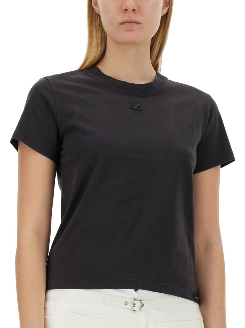 Shop Courrèges "ac" T-shirt