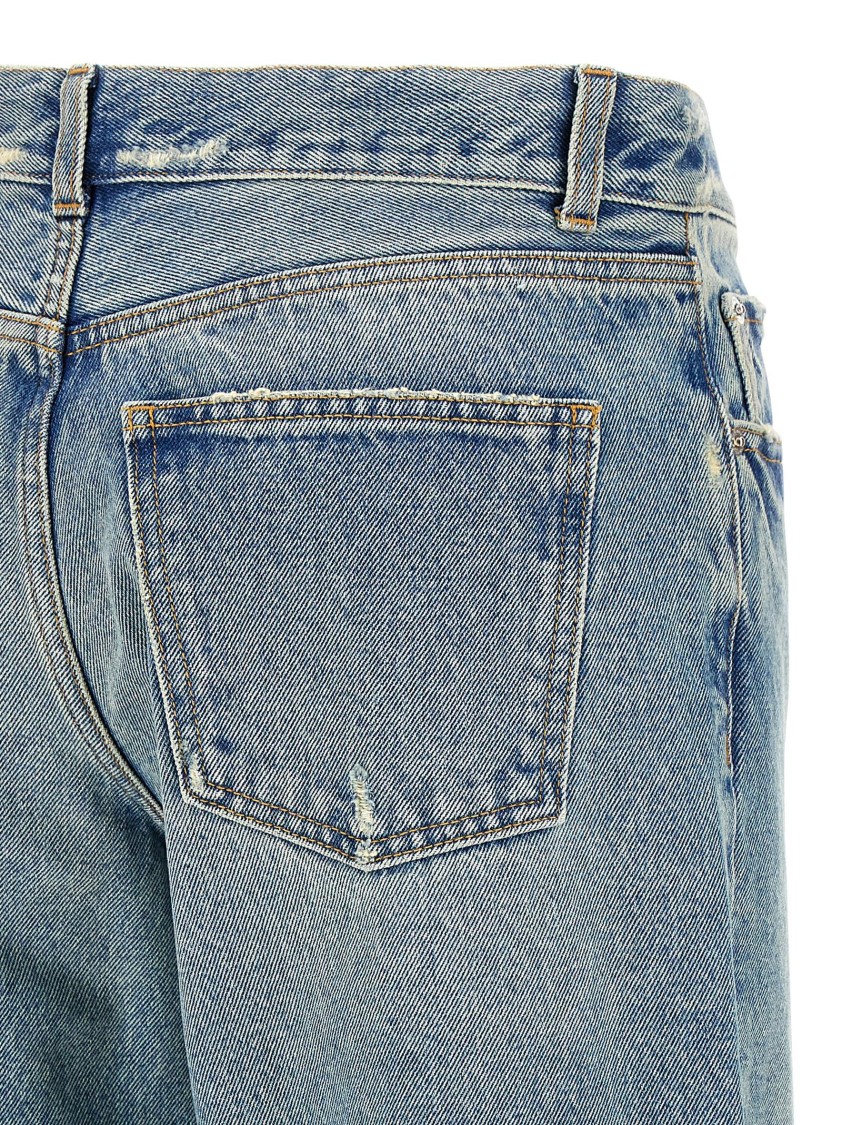 デニム・ジーパン Armarium 'Luke' Jeans Armarium Luke High-Rise Wide-Leg Jeans | Saks Fifth Avenue