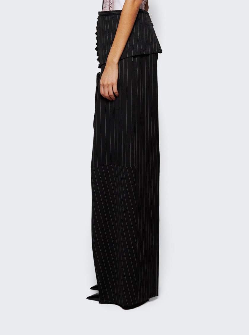 Jean Paul Gaultier The Corset Suit Pants Black In Black