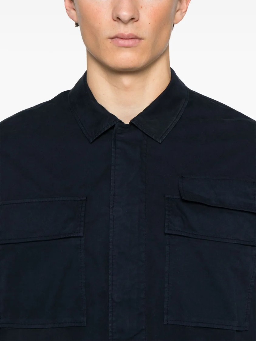 C.p. Company C.p.company Shirt Jacket In Black