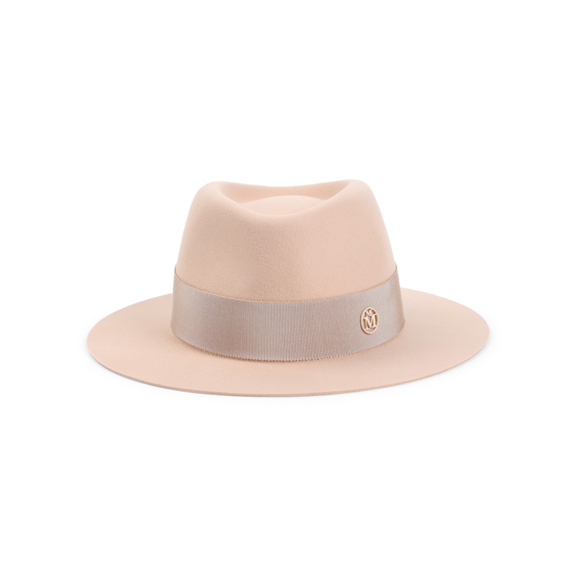 MAISON MICHEL MAISON MICHEL ANDRE PINK WOOL HAT