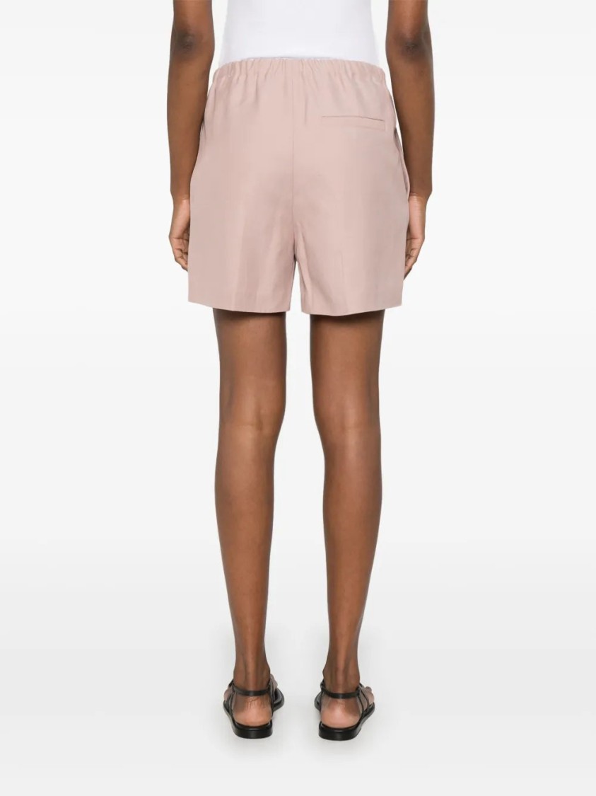 Shop Loulou Studio Simai Shorts In Pink