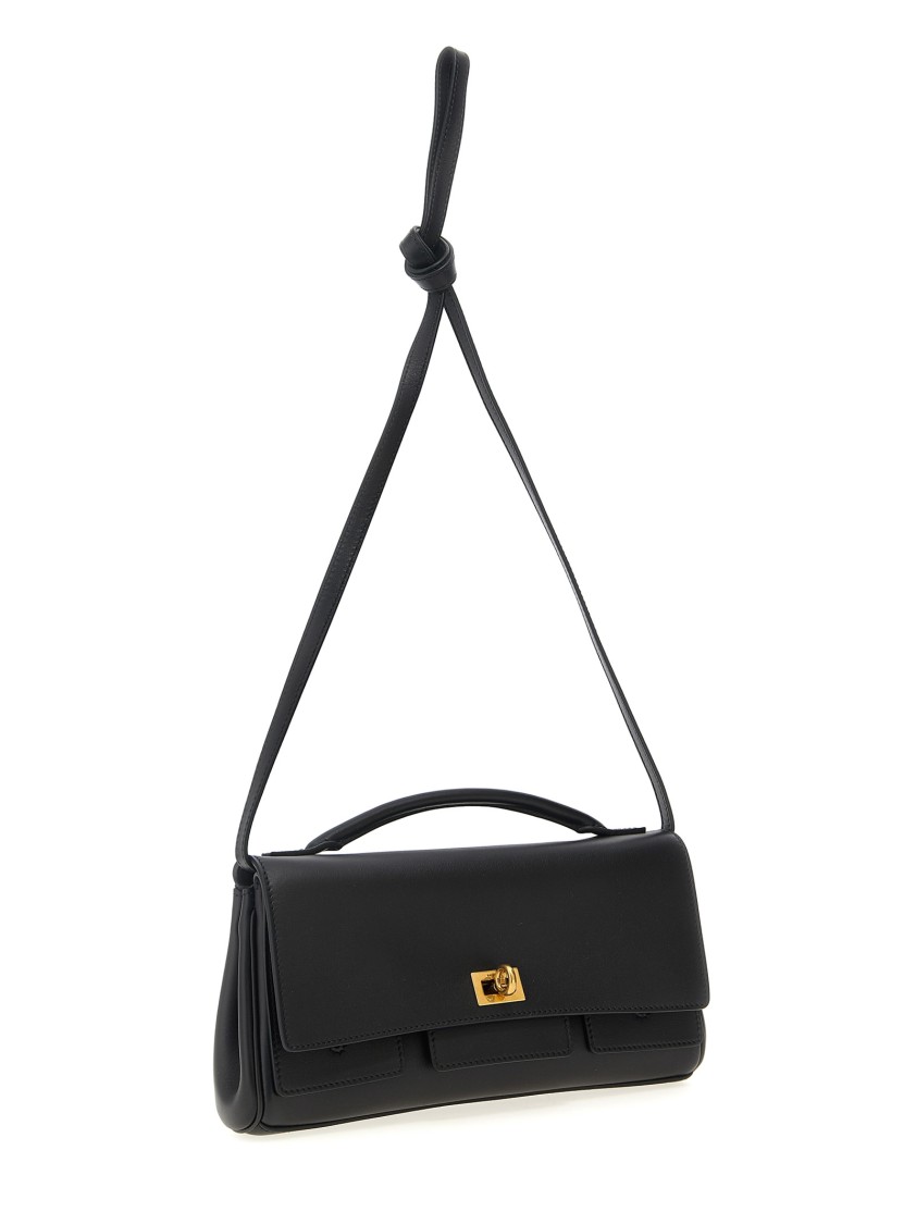 Balenciaga 'bel Air' Clutch In Black