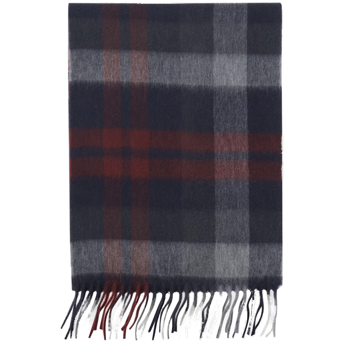 Alex Begg Multi-pattern Cashmere Scarf