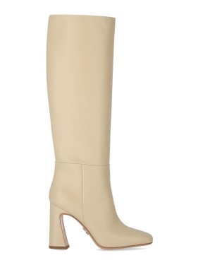 ブーツその他 Sergio Levantesi Junny Cream Heeled Ankle Boot Sergio Levantesi Junny Cream Heeled Ankle Boot In White