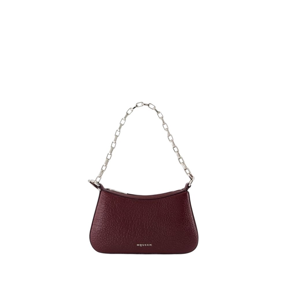 Alexander Mcqueen Mcqueen Mini T-bar Handbag In Burgundy