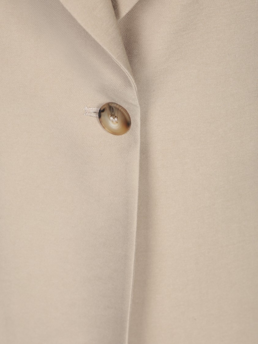BLANCA VITA BLANCA VITA MASTICE TWILL VISCOSE SLEEVELESS VEST 