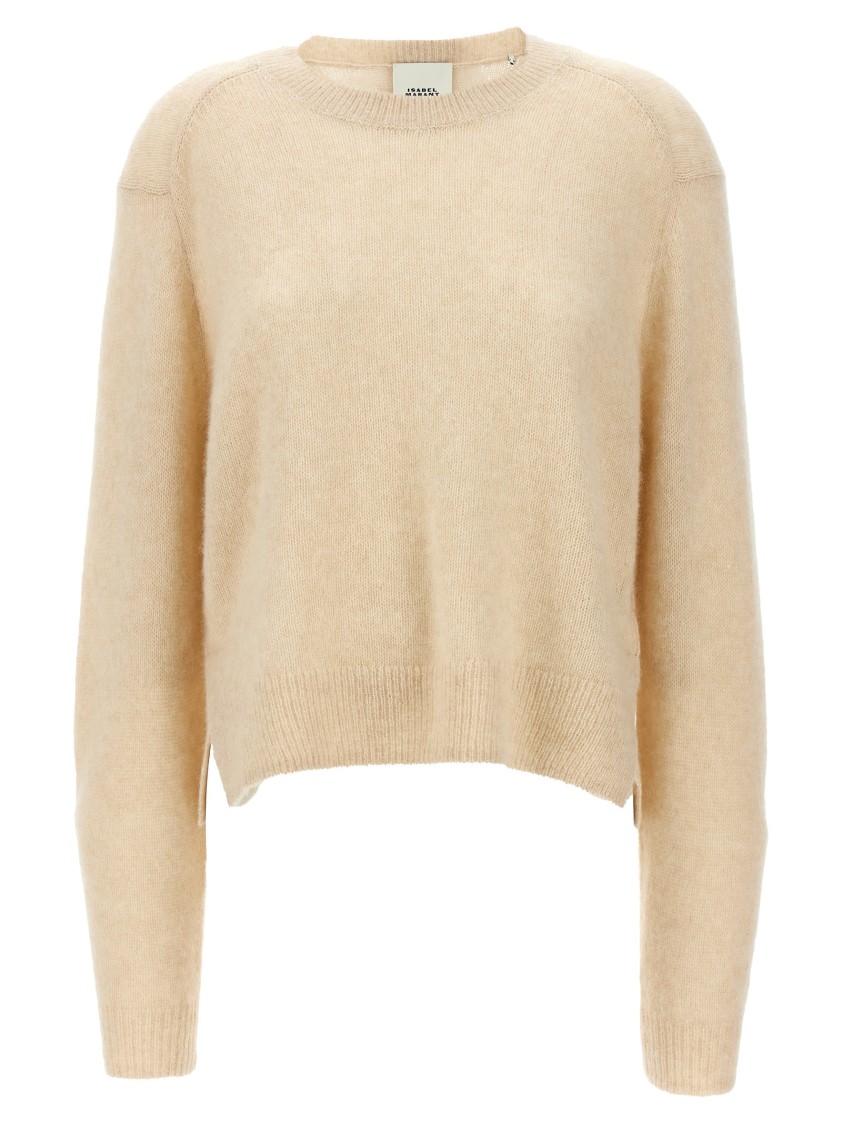 Isabel Marant Silk, Alpaca And Cashmere In Neutral