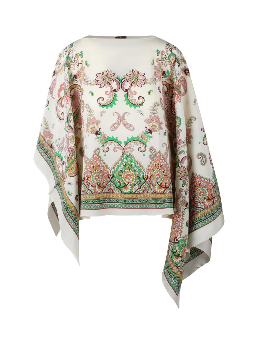 Etro Multicolor Silk Scarves