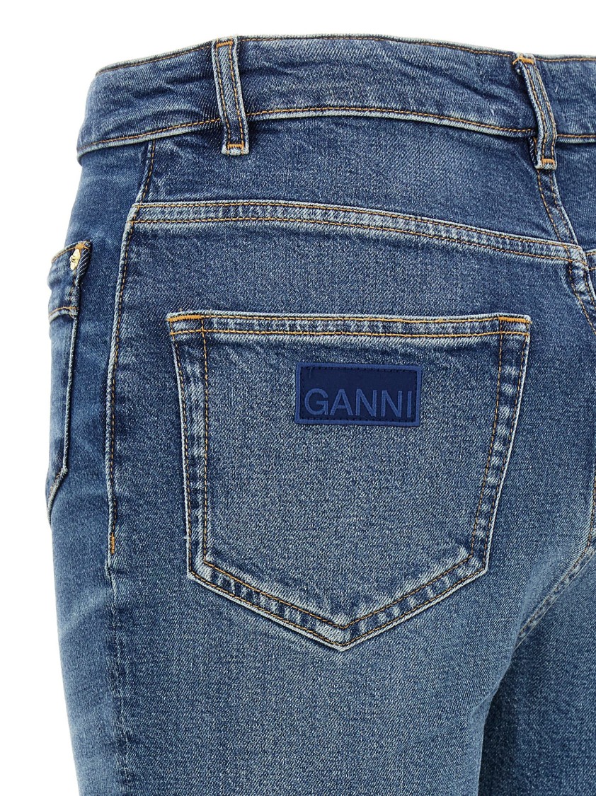 Ganni 'goddi' Jeans In Blue