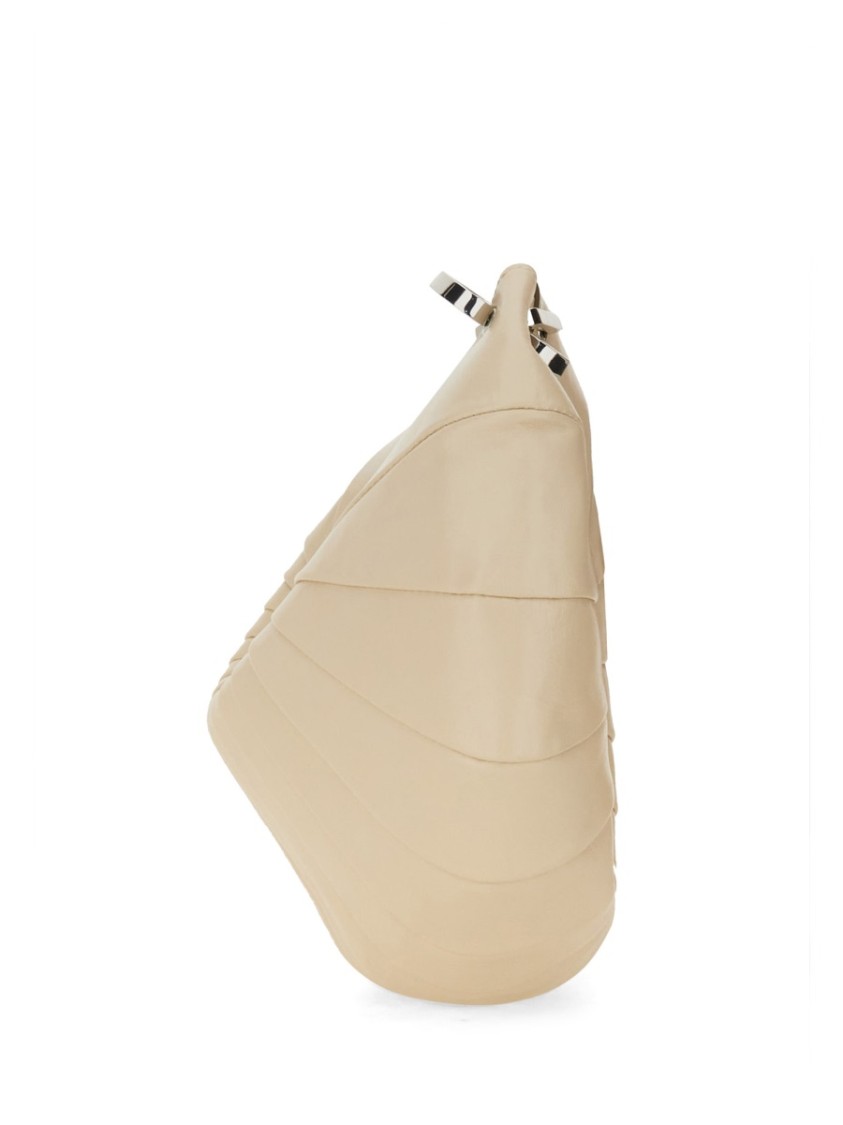 Shop Cult Gaia "ubah" Clutch In Neutrals