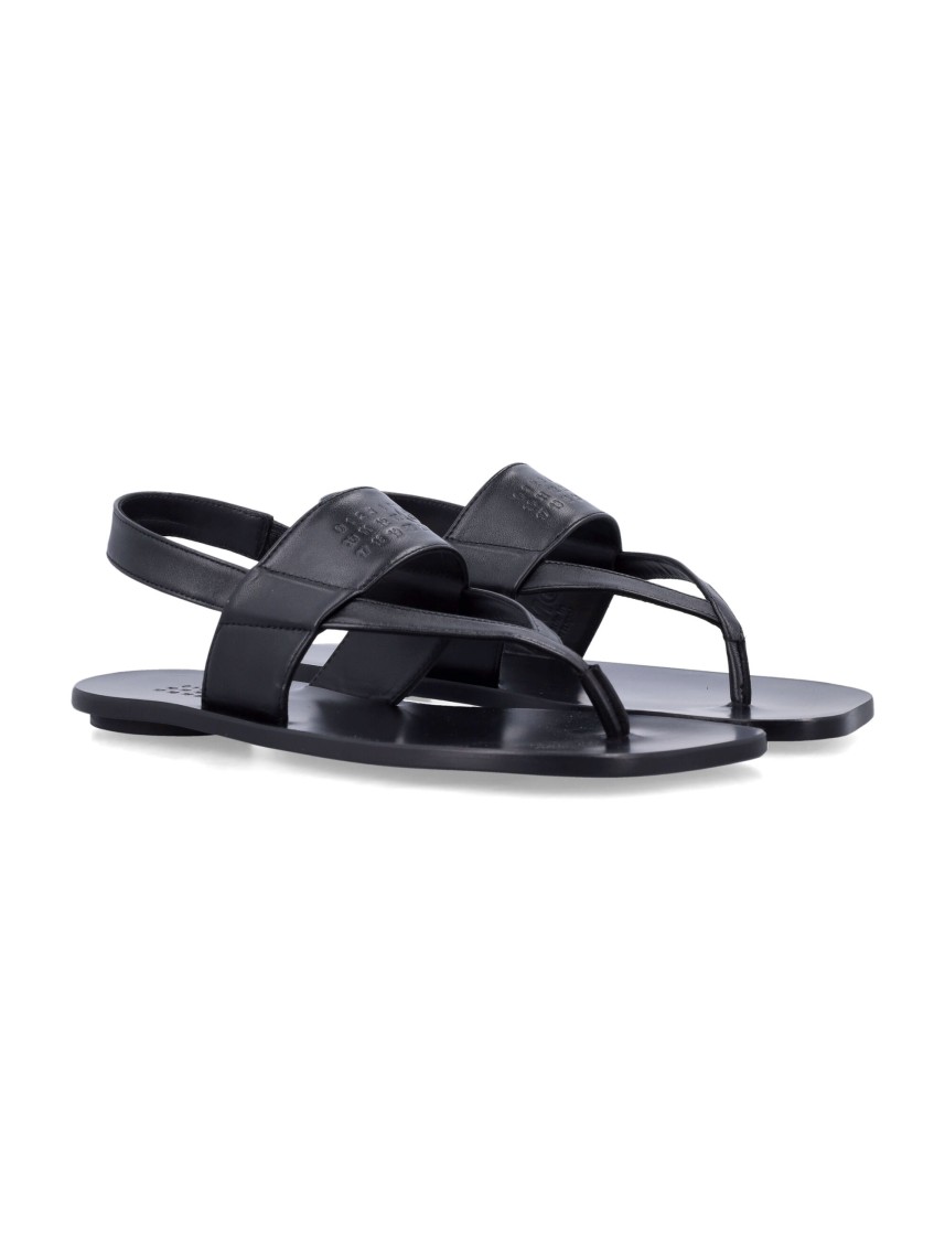 Shop Mm6 Maison Margiela Mm6 By Maison Margiela Anatomic Thong Sandals