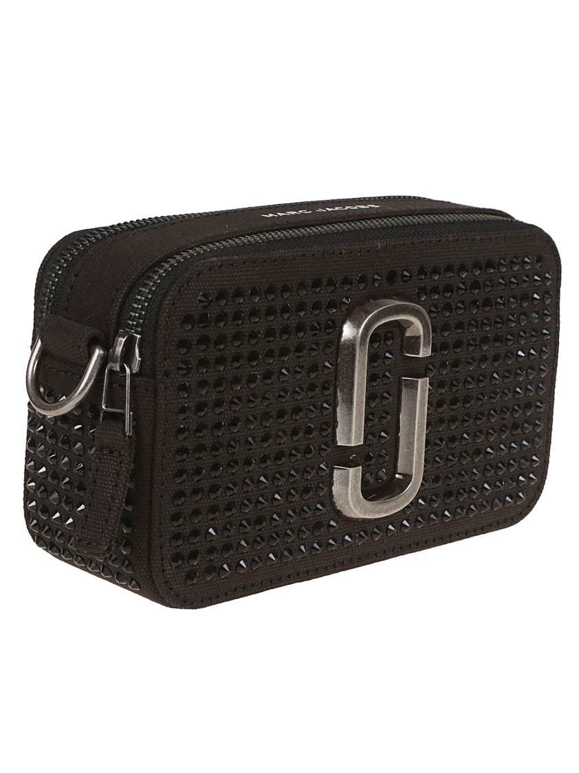 Marc Jacobs Structured Black Shoulder Bag In Black