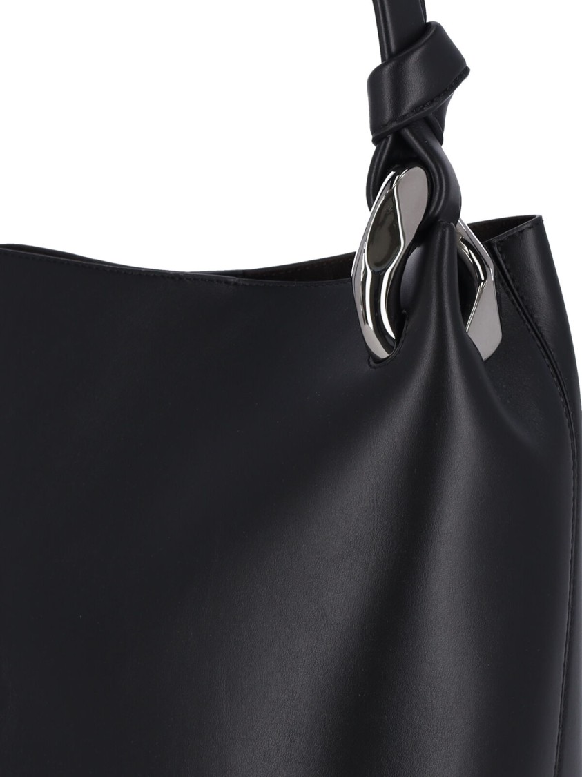 Jw Anderson J. W. Anderson Croner Bucket Bag – Black In Black
