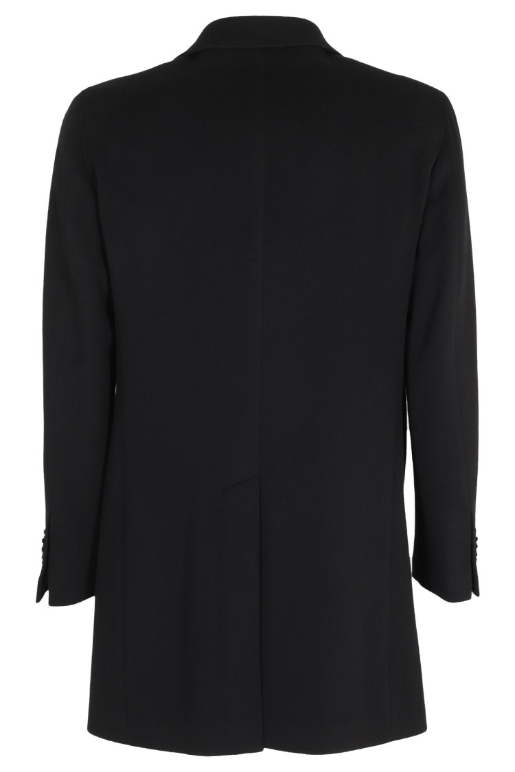 Shop Tagliatore Bruce Unlined Medium Black Coat