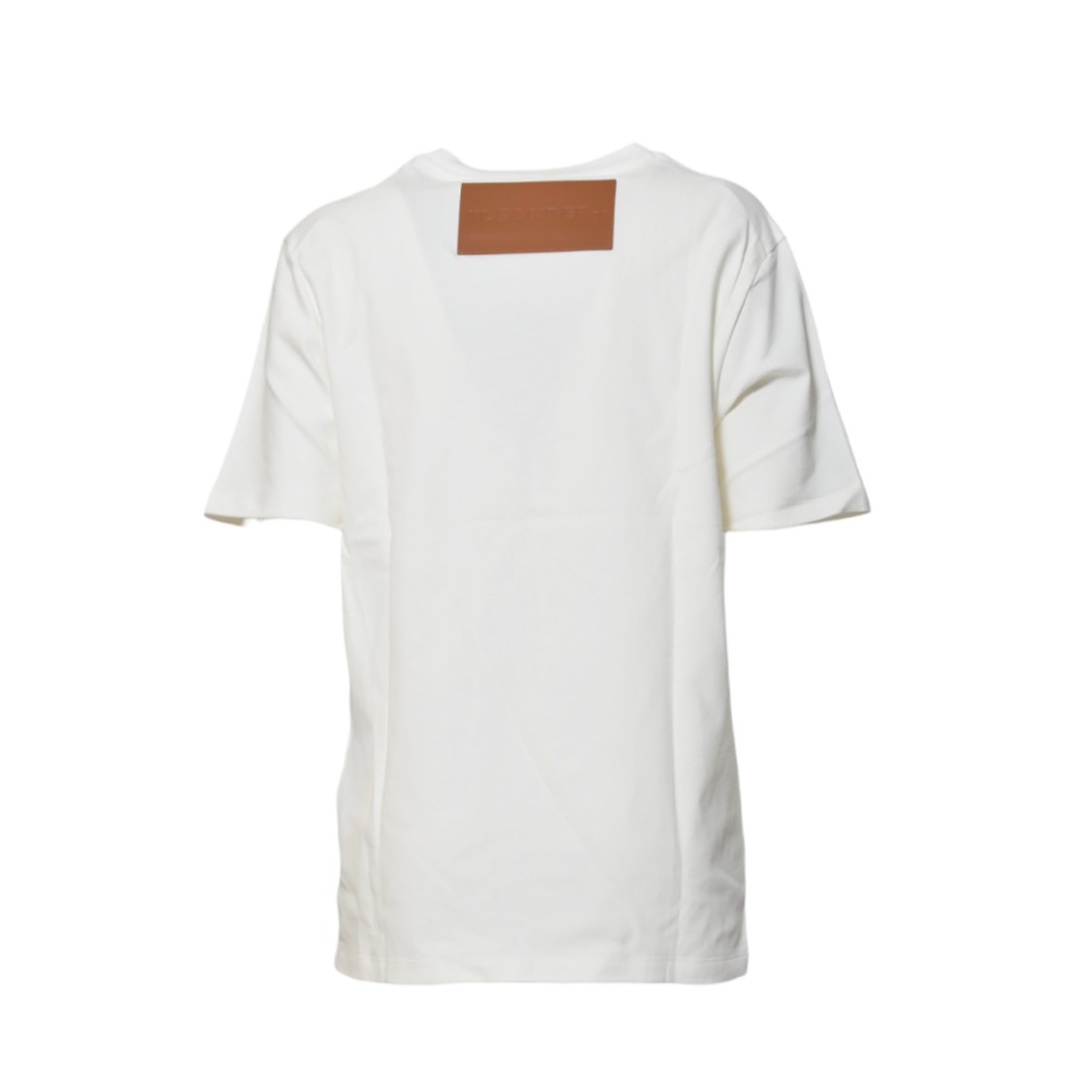Jil Sander Lightweight Cotton Jersey T-shirt In White