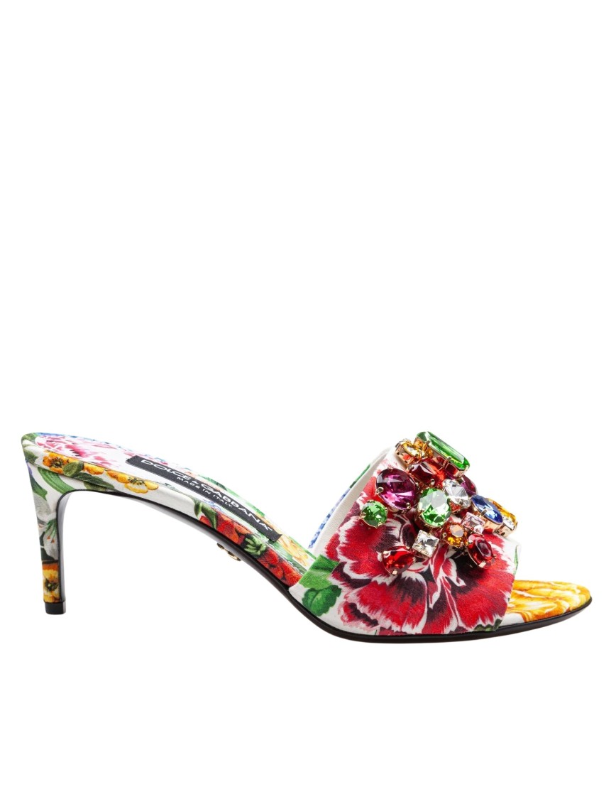 Dolce & Gabbana Multicolor Sandals In Multicolor