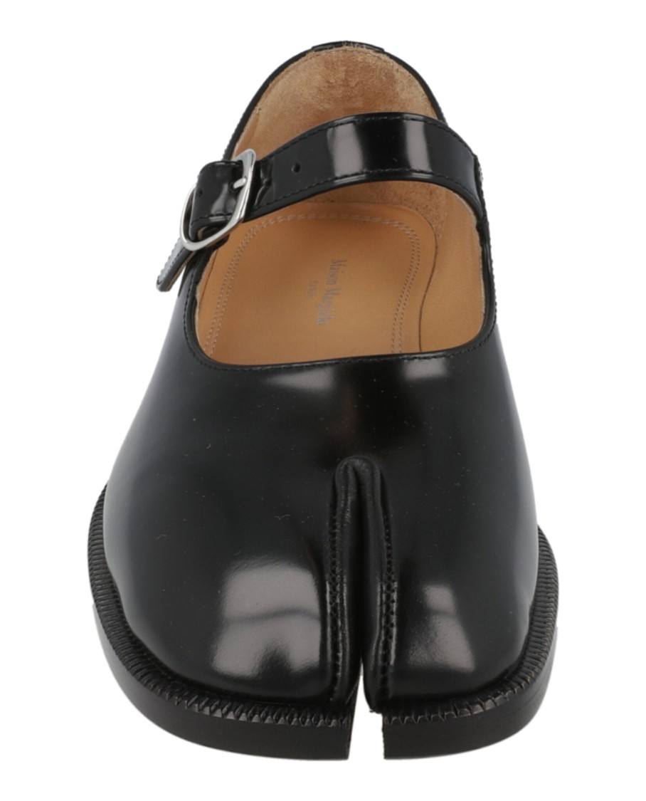 Maison Margiela Tabi Mary-janes In Black