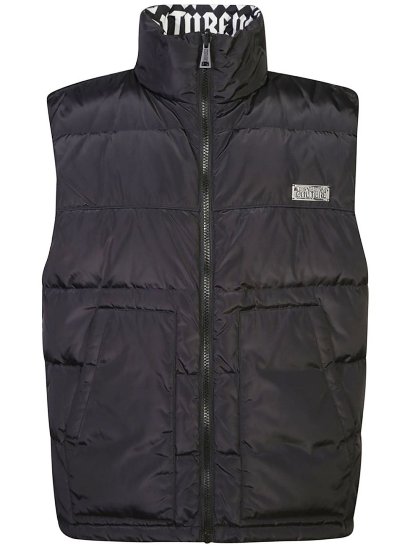 VERSACE JEANS COUTURE VERSACE JEANS COUTURE BLACK PADDED JACKET 