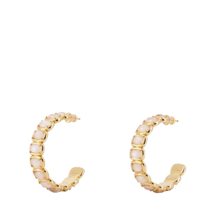 イヤリング Medium Toy Earring - Ivi - Gold Crystal - Or Ivi Medium Toy Earring - Gold Crystal - Or | THE LIST