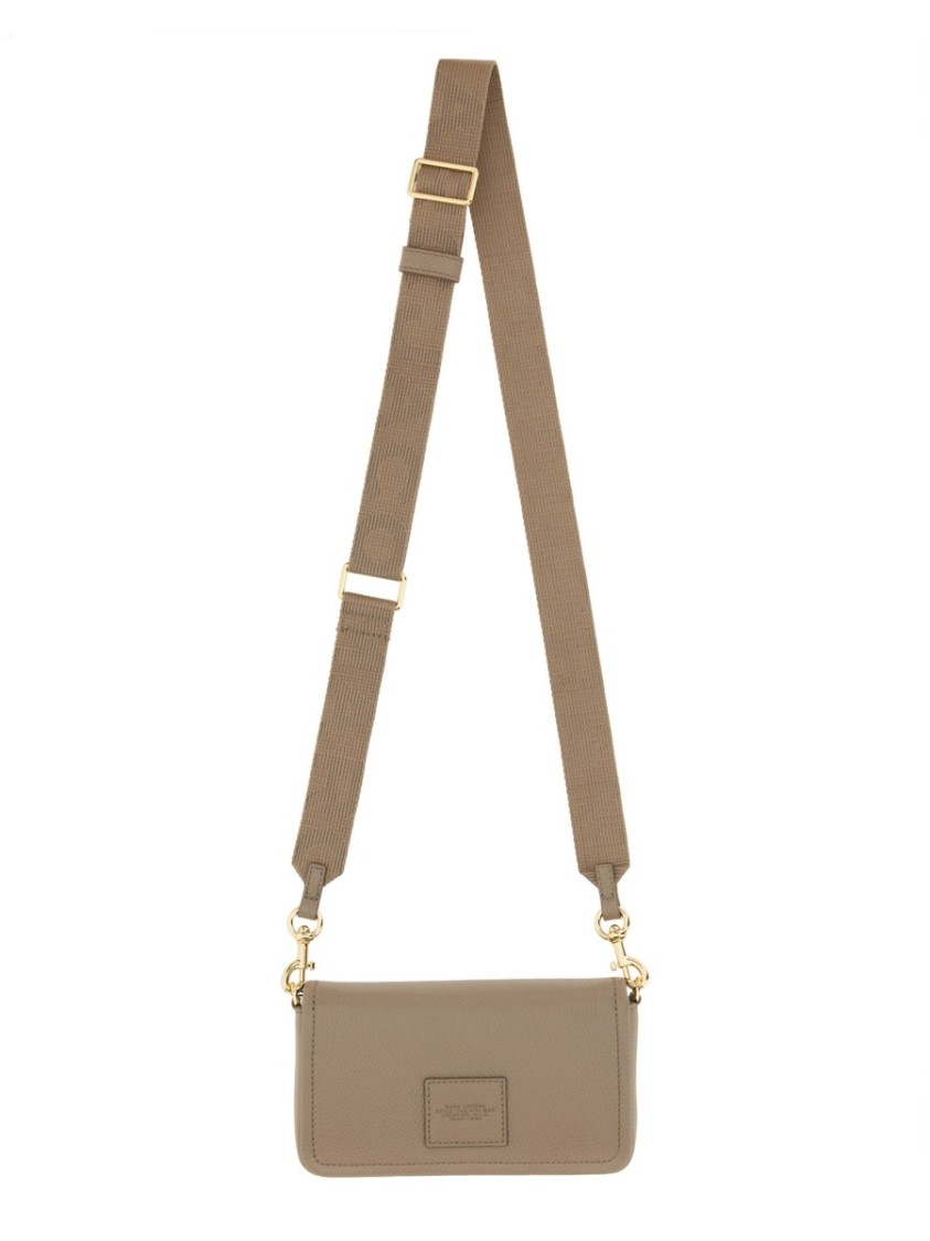 Marc Jacobs Rectangular Mini Shoulder Bag In Brown