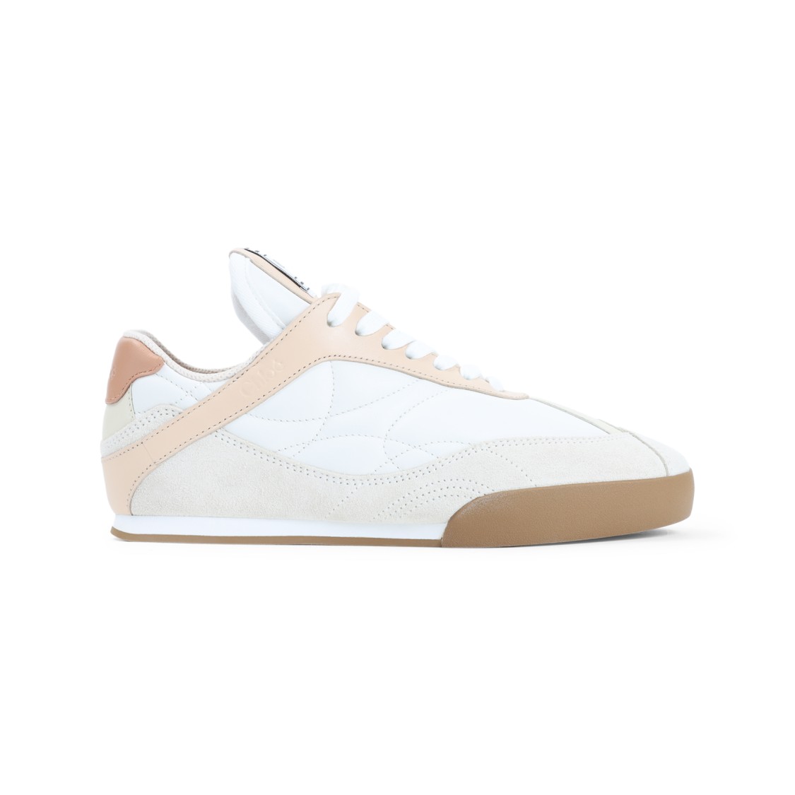 Shop Chloé Kick Sneakers In White